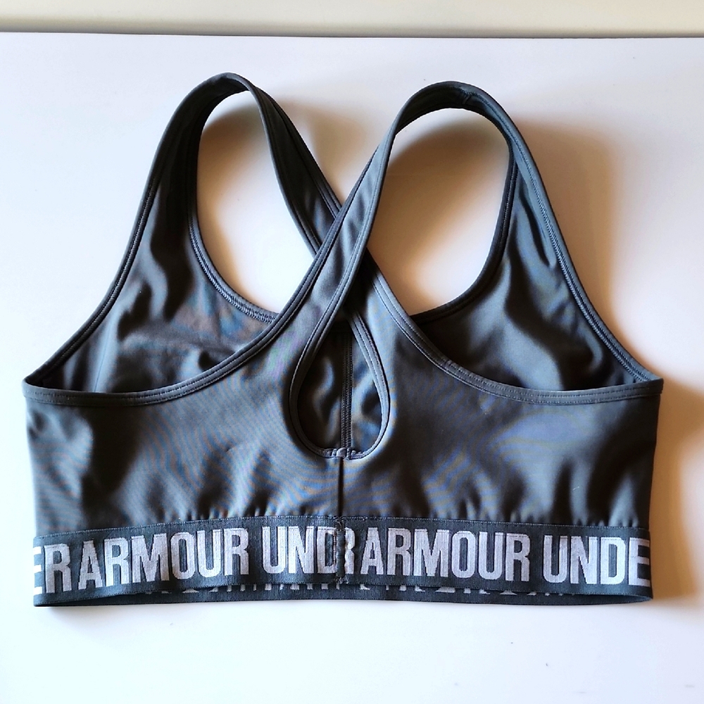 Under Armour and First Health Sports Bra Set - Black and Tan. - Picture 3 of 11